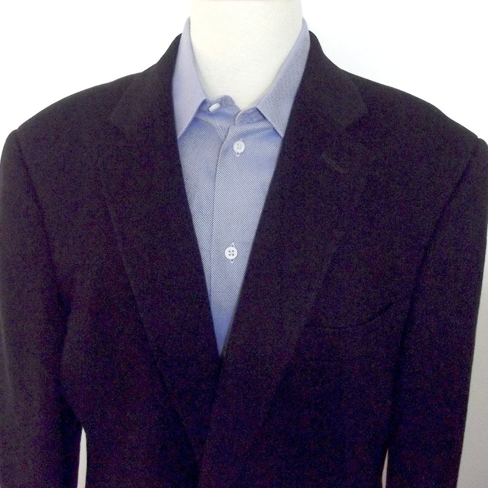 GIORGIO ARMANI BLACK LABEL Cashmere blazer 42 - Picture 2 of 8